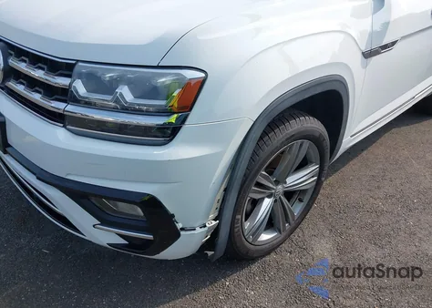 2019 Volkswagen Atlas 3.6L V6 Sel R-Line z USA, uszkodzony, nr VIN 1V2RR2CA0KC614026